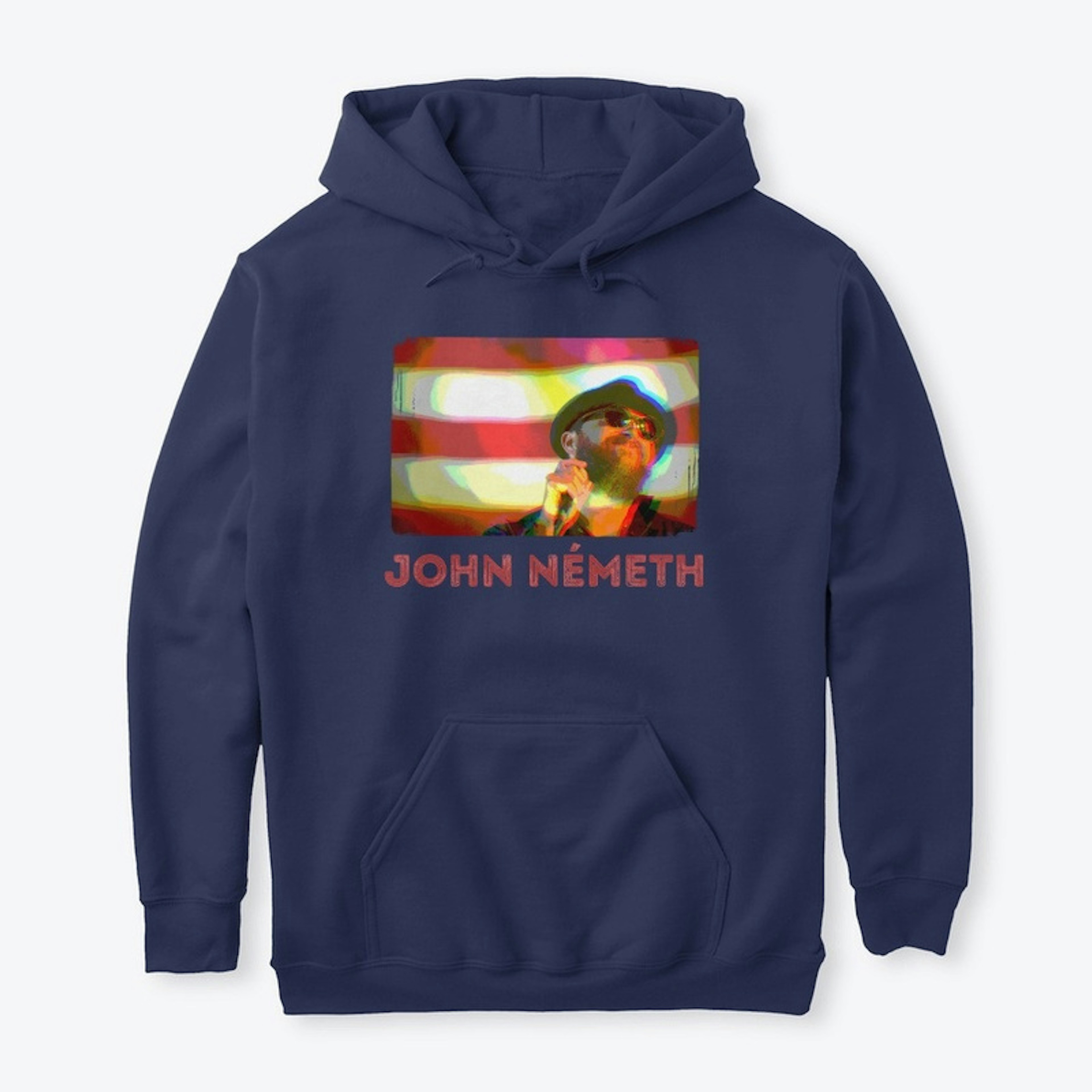 John Nemeth Flag Hoodie